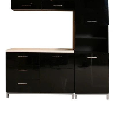 Gambar Informa Denver 2 Kitchen Set 1.8 Mtr - Hitam