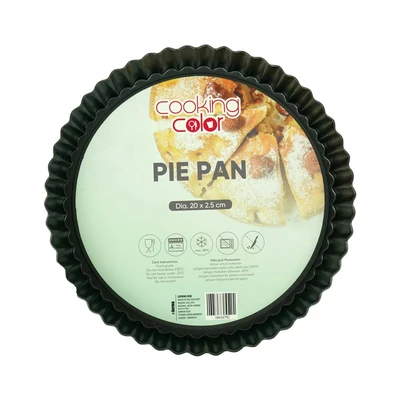 Gambar Cooking Color 20 Cm Loyang Pie - Abu-abu