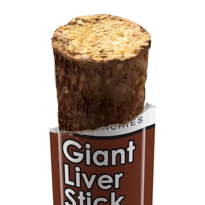 Gambar Bok Bok Camilan Anjing Stick Giant Liver 30 gr