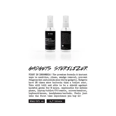 Gambar Pendopo Dr Soap Sterilizer Gadget Cair 60 ml