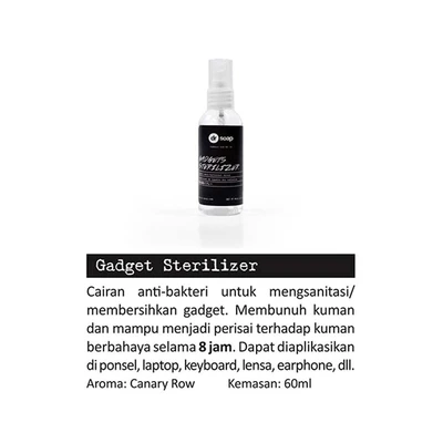 Gambar Pendopo Dr Soap Sterilizer Gadget Cair 60 ml