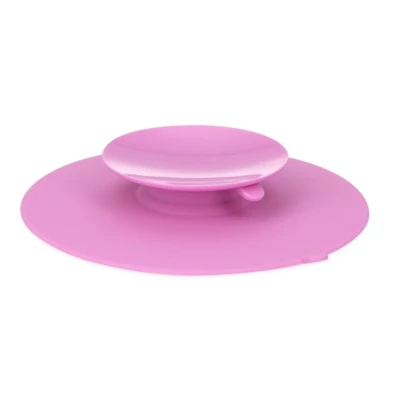 Gambar Nuby Tempat Makan Bowl Tritan 1hnd Suction Pink 125139