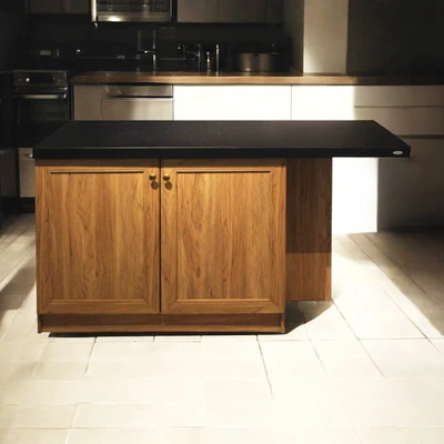 Gambar Informa Irish Meja Dapur - Cokelat Oak