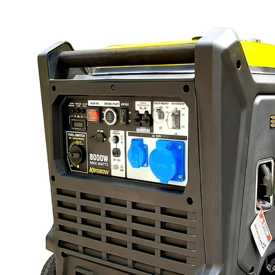 Gambar Krisbow Genset Bensin 8000W 1 Ph Silent Krpi80