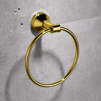 Gambar Home Galleria Obby Holder Handuk - Gold