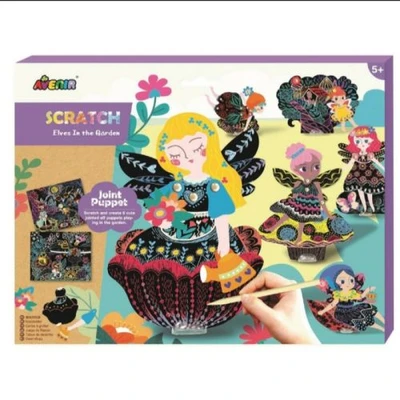 Gambar Avenir Set Scratch Fairies In The Garden 191682