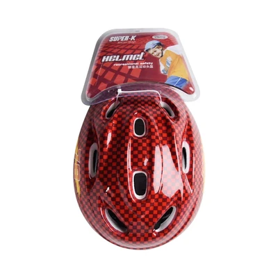 Gambar Super-K Helm Ice Skating Adjustable - Merah