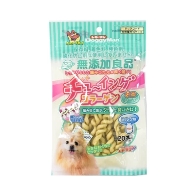 Gambar Doggyman Camilan Anjing Soft Rawhide Collagen Gum Mini Twist