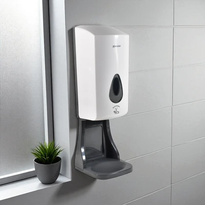 Gambar Krisbow 1 Ltr Dispenser Sabun Cair Otomatis Dengan Base