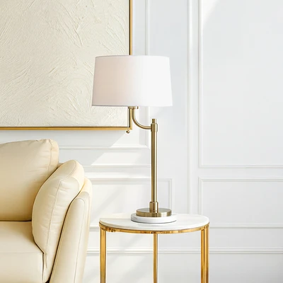Gambar Home Galleria Costa Lampu Meja E27 Set 2 pcs - Brass