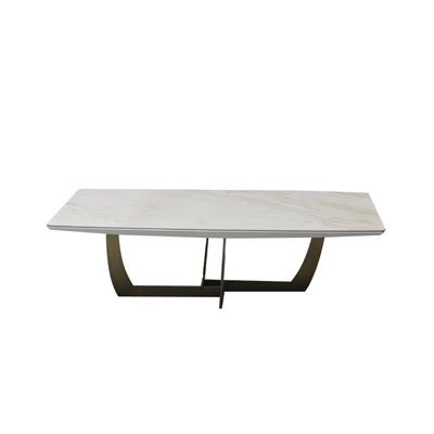 Gambar Home Galleria Dominic Meja Tamu Rectangular - Putih