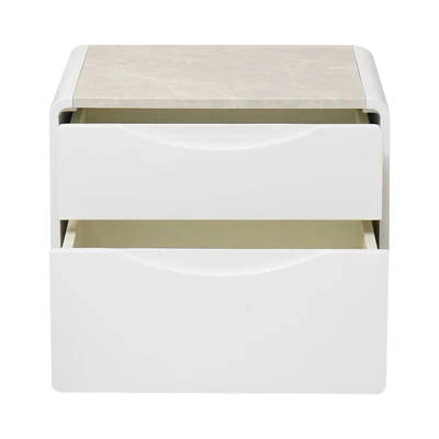 Gambar Informa Casper Nakas - Putih High Gloss