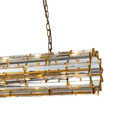 Gambar Home Galleria Keyla Lampu Gantung Hias 8L 100x25x25 cm - Brass