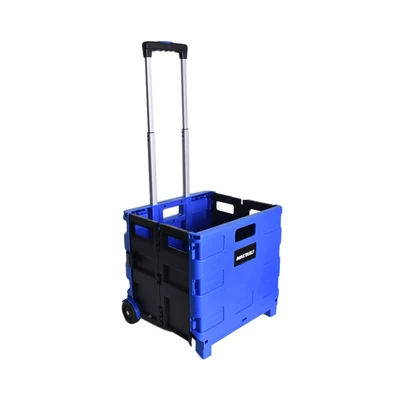 Gambar Maxbuilt Troli Lipat Portabel 25 Kg - Biru