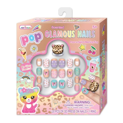 Gambar Hot Focus Set Pop Glamour Nails 031lp