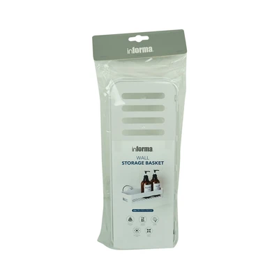 Gambar Informa Rak Dinding Kamar Mandi 30x15.5x10.5 cm - Putih