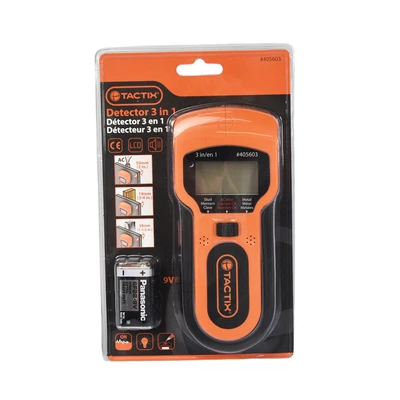 Gambar Tactix Meteran Digital Multi Stud Detector 3 In 1