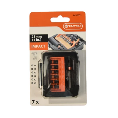Gambar Tactix Mata Obeng Ketok 25 mm Set 7 pcs