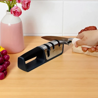 Gambar Cooking Color Holden Pengasah Pisau - Hitam