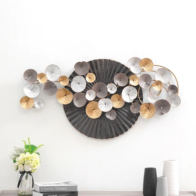 Gambar Informa Hiasan Dinding Multicolor Besi 120x57.8 cm - Mix