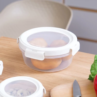 Gambar Appetite Ario Wadah Makanan Round Set 3 pcs Transparan