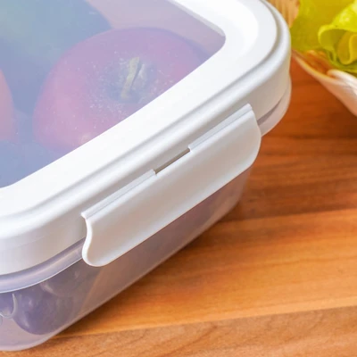 Gambar Appetite Ario Wadah Makanan Square Set 3 pcs Transparan