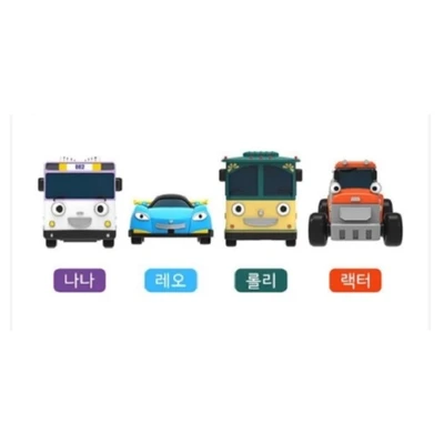 Gambar Tayo Set Diecast Car 4 Style Mini Car6