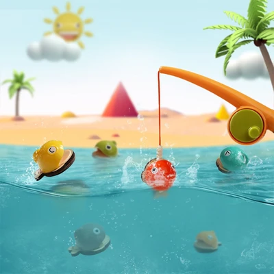 Gambar Top Bright Playset Bahamas Fishing Game 120354