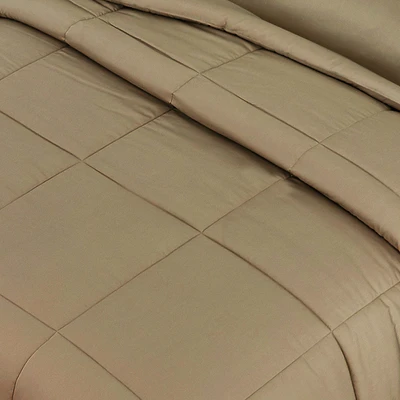 Gambar Informa 120x200 cm Set 3 Pcs Seprai Double Bambu - Cokelat/Sandy