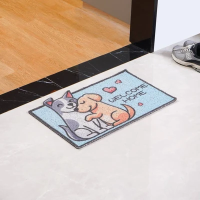 Gambar Informa Keset Pintu PVC Dogs 40x60 cm - Mix