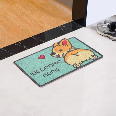 Gambar Informa Keset Pintu PVC Corgy 40x60 cm - Hijau