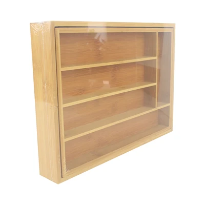 Gambar Cooking Color Dante Tempat Alat Makan Bambu Expandable - Kayu