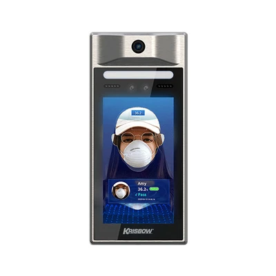 Gambar Krisbow Face Recognition Temperature Monitor