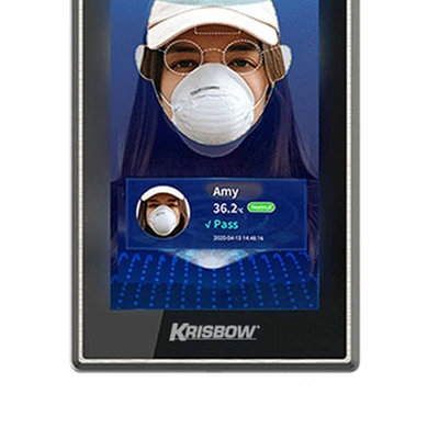Gambar Krisbow Face Recognition Temperature Monitor