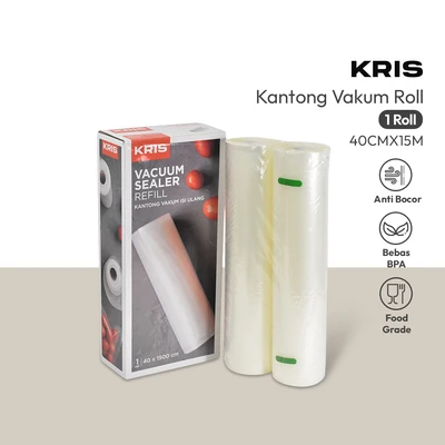 Gambar Kris Kantong Vacuum Roll Isi Ulang 15 mtr Transparan