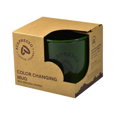 Gambar Delicia Mug Porcelain Color Changing Acepresso 380 ml - Hijau