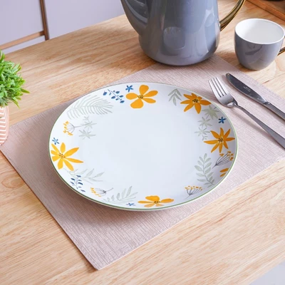 Gambar Appetite Pallete Felicia Piring Makan Porcelain Set 6 pcs - Kuning