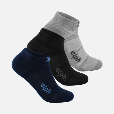 Gambar Alph Set 3 Pcs Kaus Kaki Pria Premium Ankle