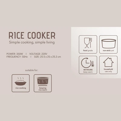 Gambar Kels 1.2 Ltr Rice Cooker Wesley - Gold