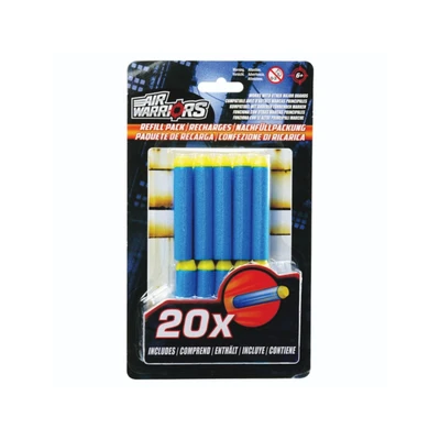 Gambar Buzz Bee Toys Set 20 Pcs Darts Air Warriors Long Distance