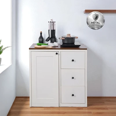 Gambar Informa Scott Kabinet Dapur Bawah Metal - Putih