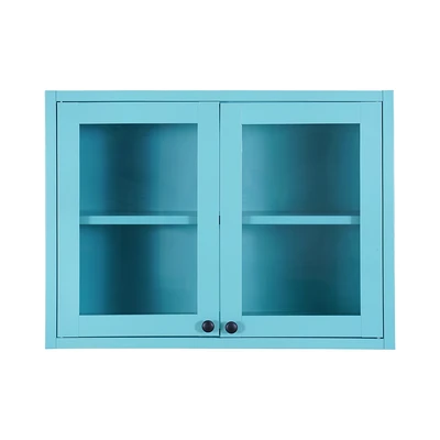 Gambar Informa Scott Kabinet Dinding Metal 2 Tingkat - Hijau Mint