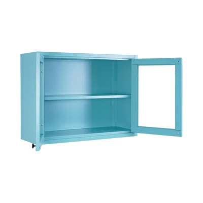 Gambar Informa Scott Kabinet Dinding Metal 2 Tingkat - Hijau Mint