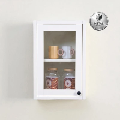 Gambar Informa Scott Kabinet Dinding Metal - Putih