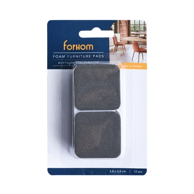 Gambar Forhom Alas Kaki Meja Persegi 3.8x3.8 cm Set 12 pcs