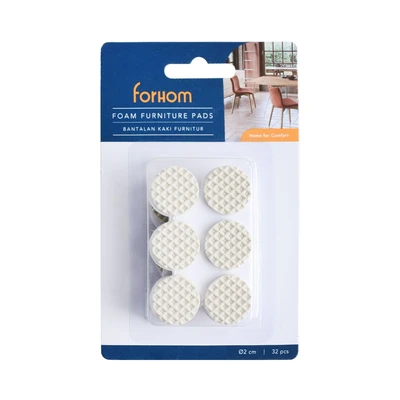 Gambar Forhom Alas Kaki Meja Bulat 2x2 cm Set 32 pcs