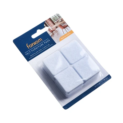 Gambar Forhom Alas Kaki Meja Persegi 3x3 cm Set 18 pcs