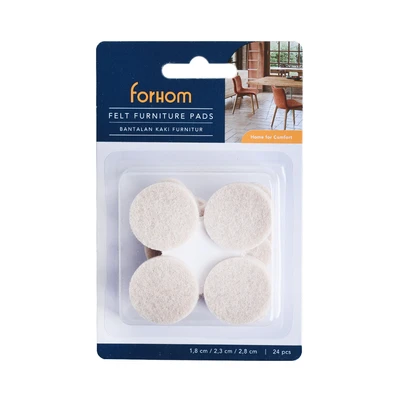 Gambar Forhom Alas Kaki Meja Bulat Mix Set 24 pcs