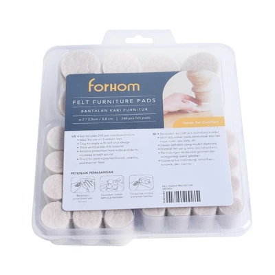 Gambar Forhom Alas Kaki Furnitur Flanel Mix Set 240 pcs