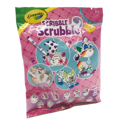Gambar Crayola Set Scribble Scrubbie Pet Asia Pdq 747300